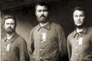 А. М. Толстопятов в японском плену. (крайний слева)