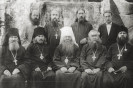 Архимандрит Александр (Толстопятов) с Митрополитом Сергием (Страгородским) и Епископом Неофитом
