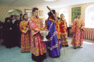 Епископ Нижегородский и Арзамасский Георгий во время освящения музея