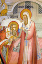 Митрополит Московский и всея Руси Алексий посвящает архимандрита Дионисия во епископа Суздальского.