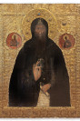 Св.прп. Евфимий Суздальский. Икона XVII века. ГВСИАХМЗ