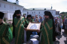Крестный ход в Печерском монастыре в день памяти св. прп. Евфимия Суздальского чудотворца. Фото 2008 г
