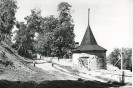 Западная монастырская башня. Фото 70-х годов