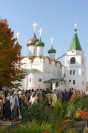 Крестный ход возле Вознесенского собора